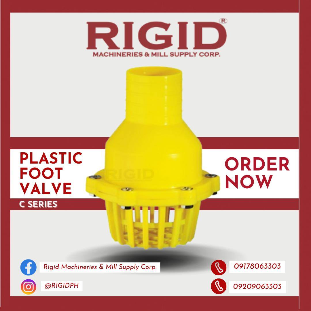 Rigid - Foot Valve: C Series (PP) • High performance • Made from 100% ...