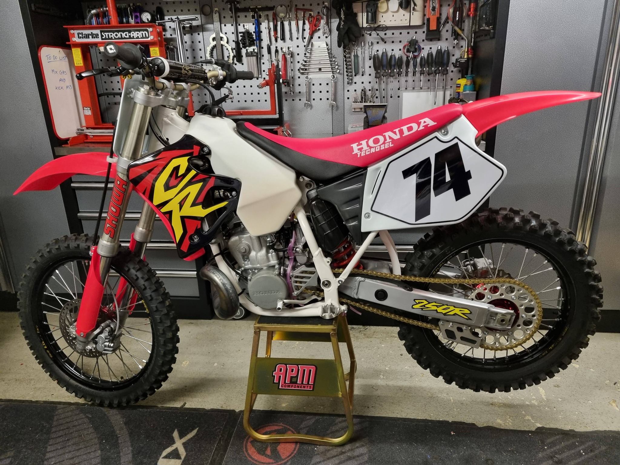 A selection of 1992-1996 Honda CR250 parts available at APM