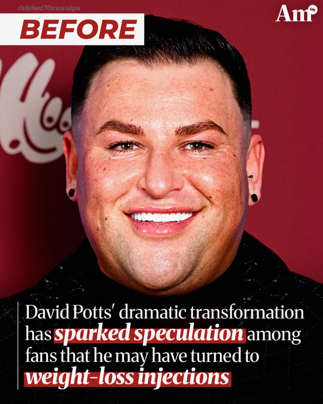 I Grew - TV star David Potts from Britain unveils his new appearance ...