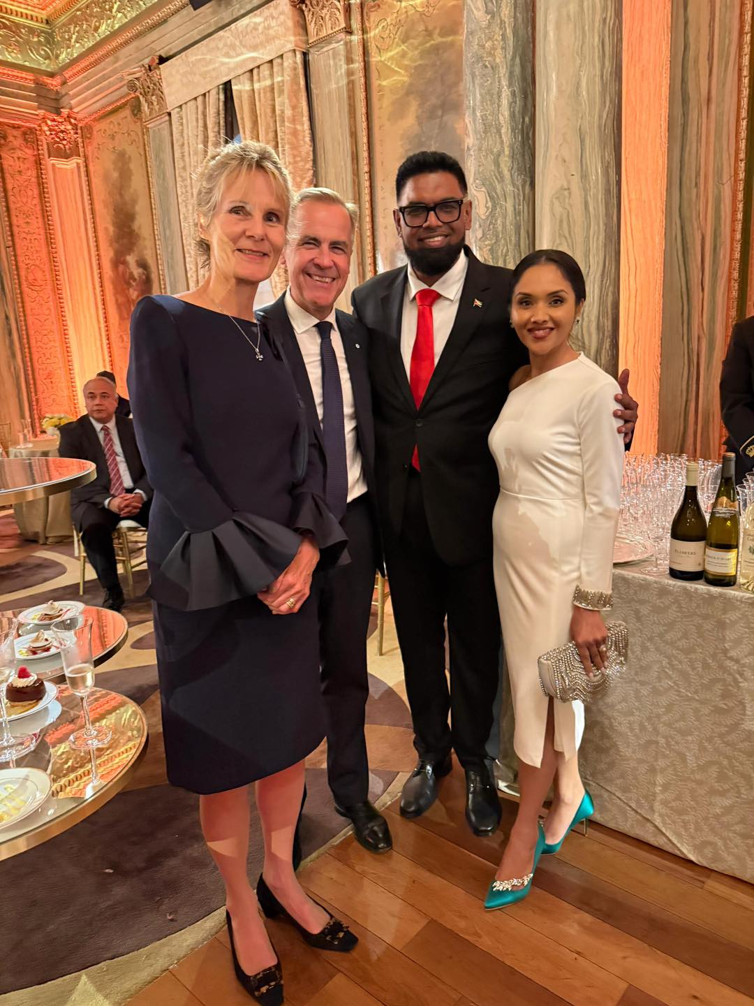 First Lady Arya Ali and I with Canadian Prime Minister Mark Carney 
