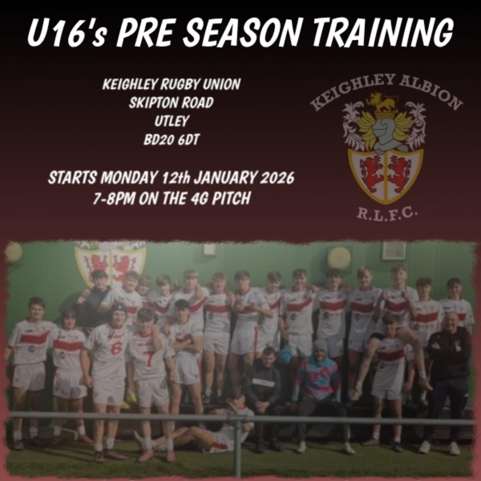 Keighley Albion - *our under 16s are recruiting new... | Facebook