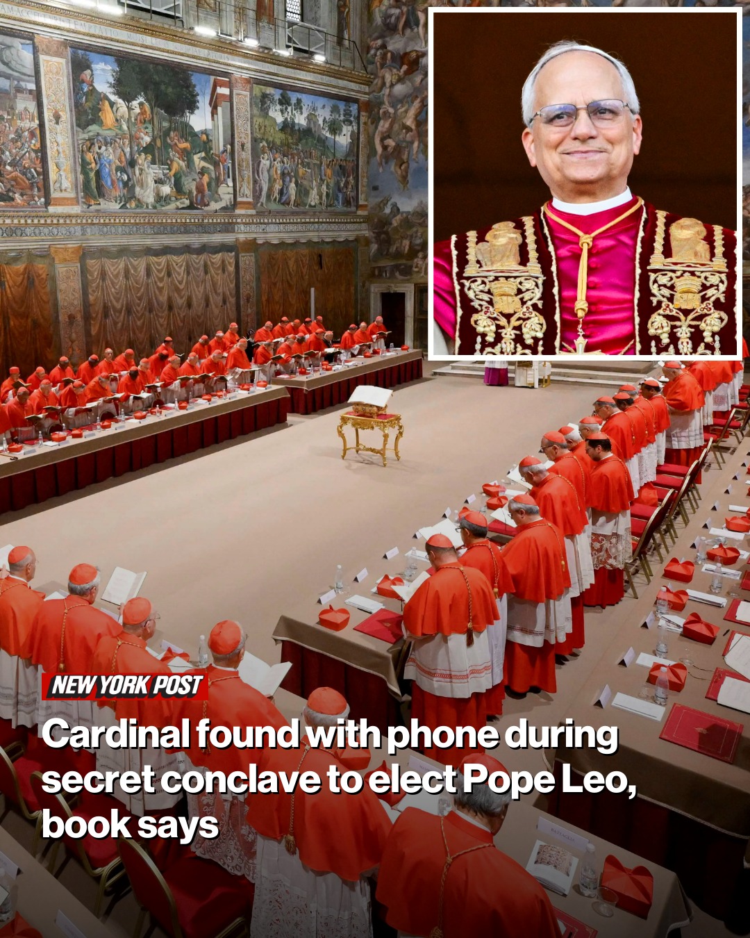 New - Clerics taking part in a conclave take a vow not to communicate ...