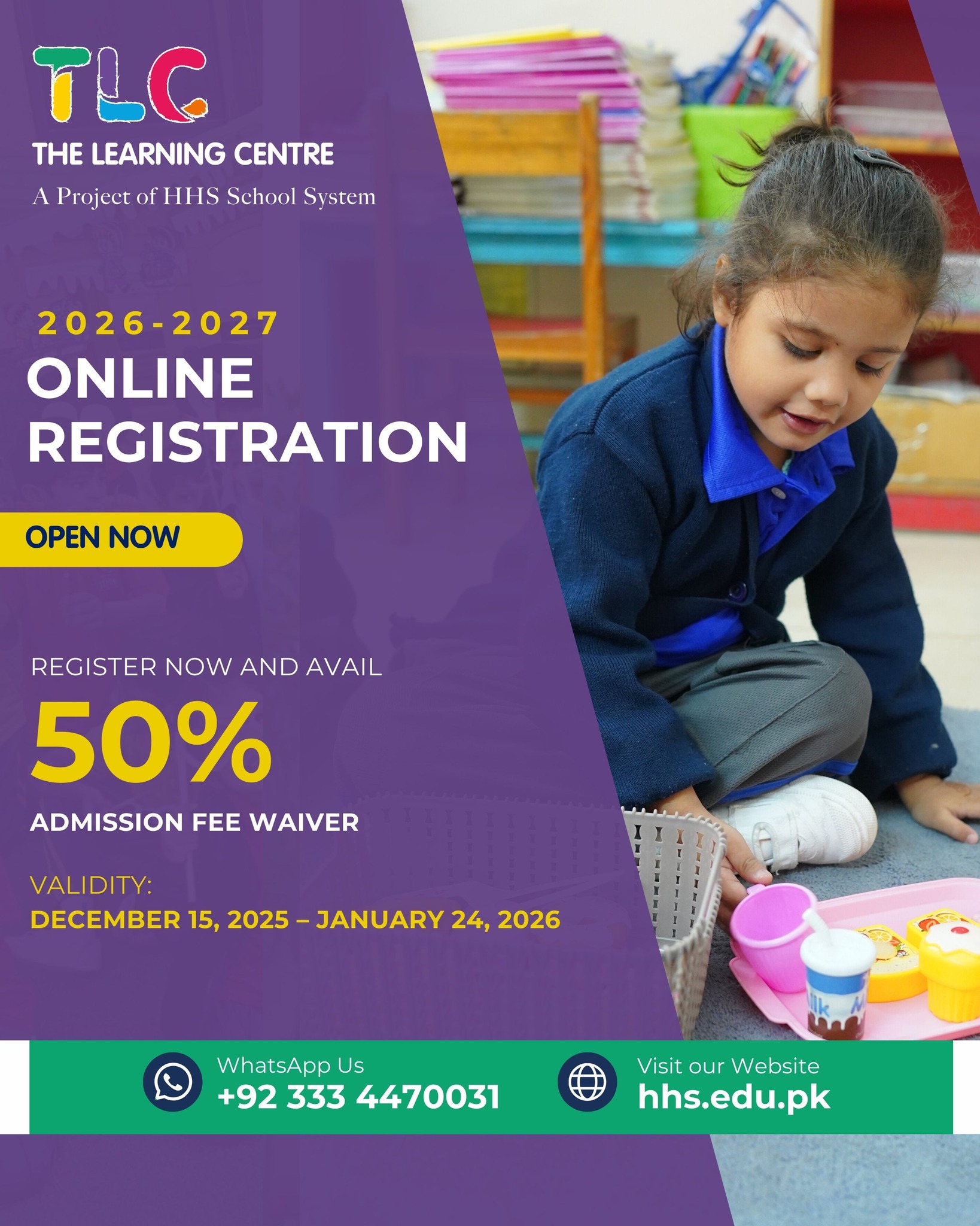 The Learning Centre - A project of HHS School System | Karachi