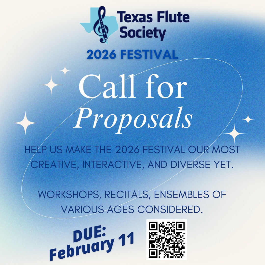 Texas Flute Society added a new photo. - Texas Flute Society