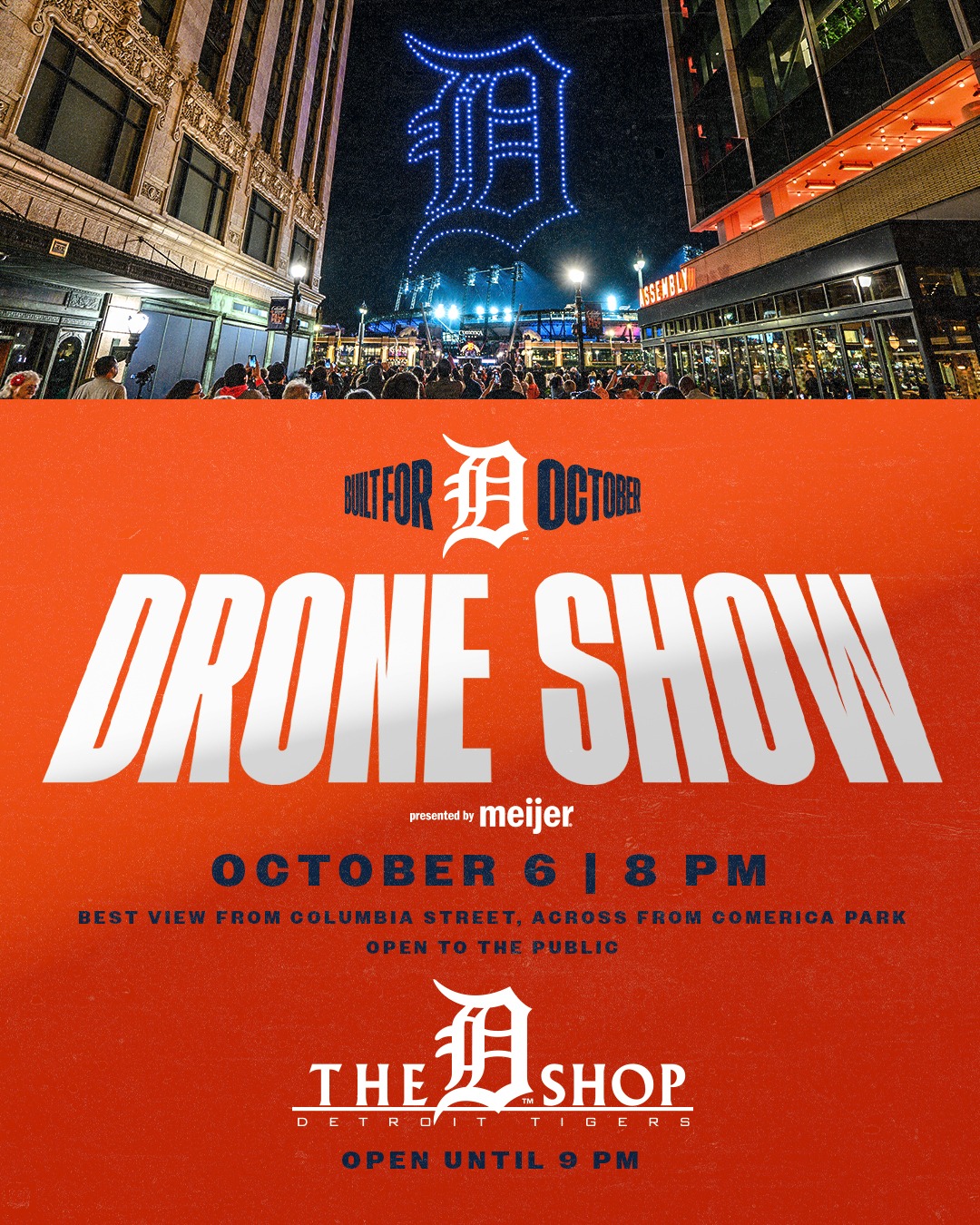 Detroit - October baseball returns to Detroit next week! Celebrate the ...