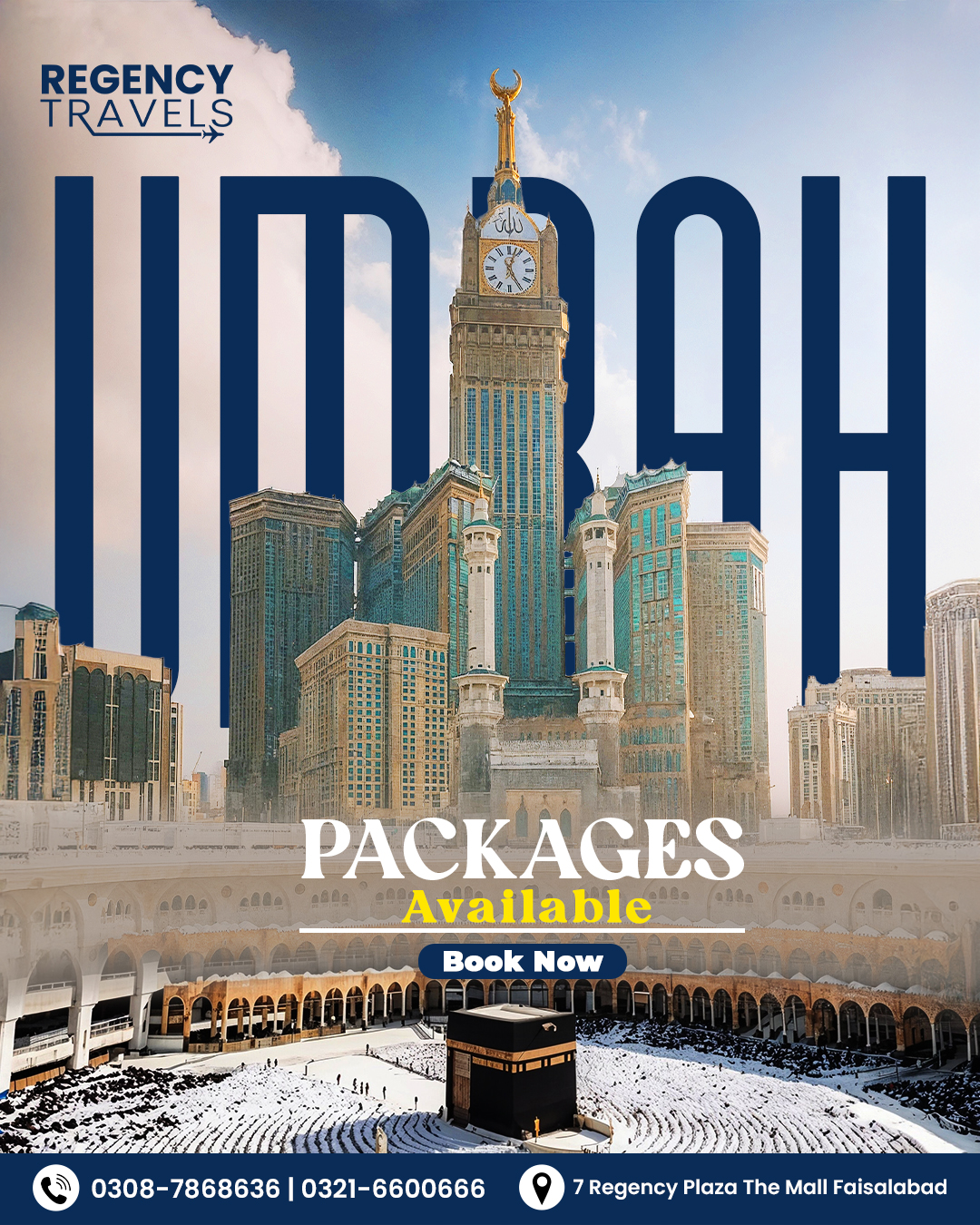 Regency Travels - 🕋 Start Your Umrah Journey with Regency... | Facebook