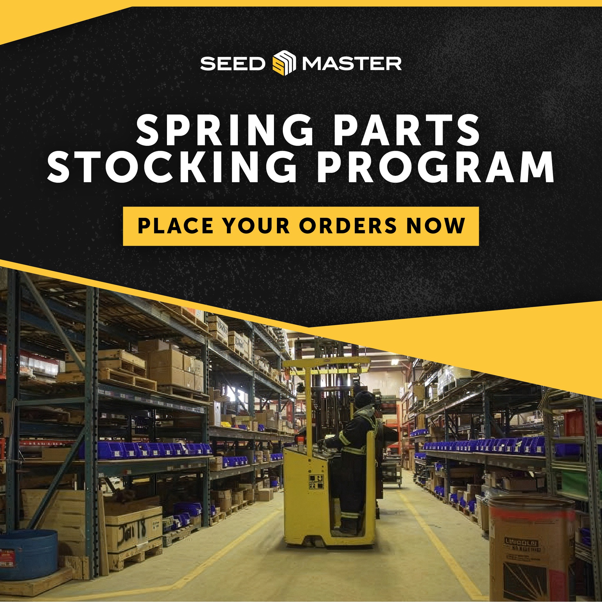 SeedMaster - The 2026 Spring Parts Stocking Program is... | Facebook