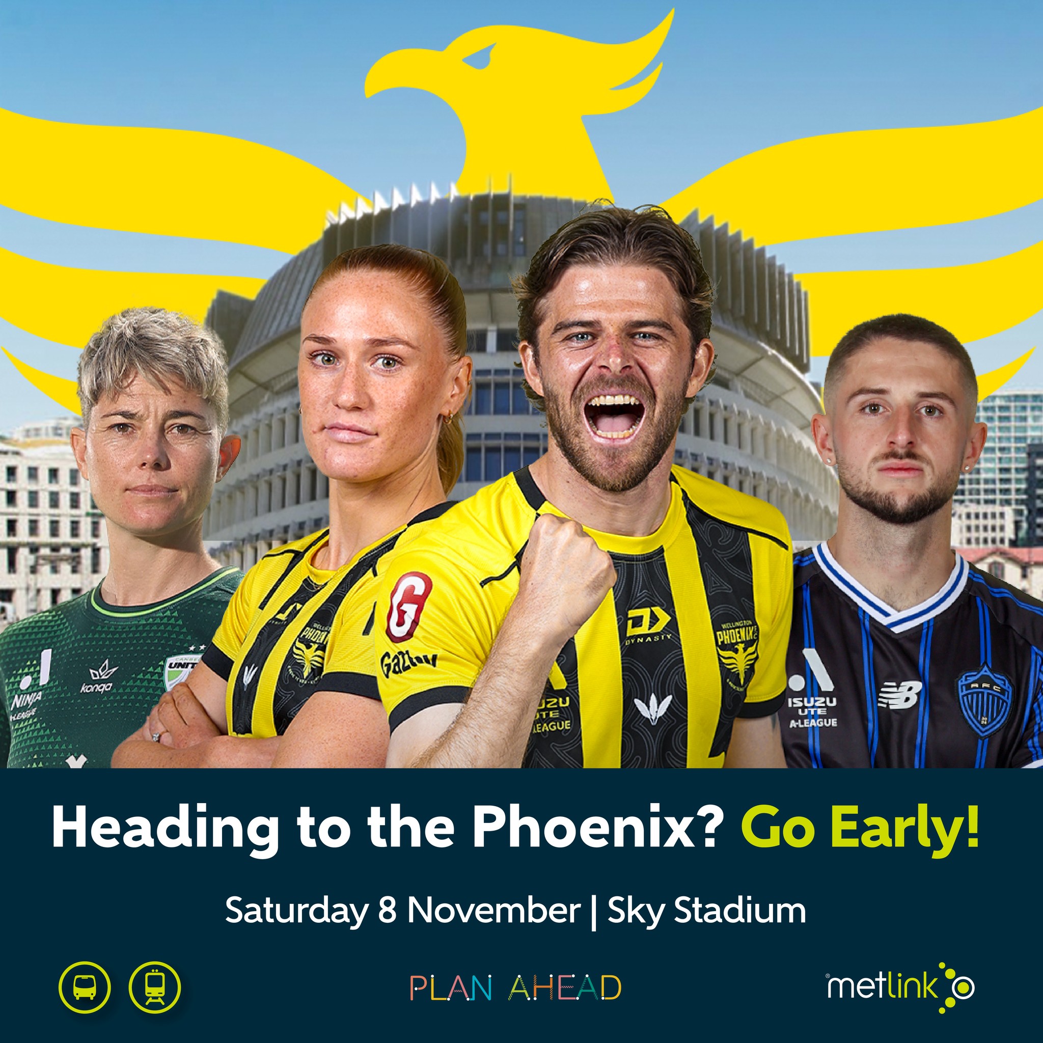 Metlink - Nix Fans, the double header is here! The Wellington Phoenix ...