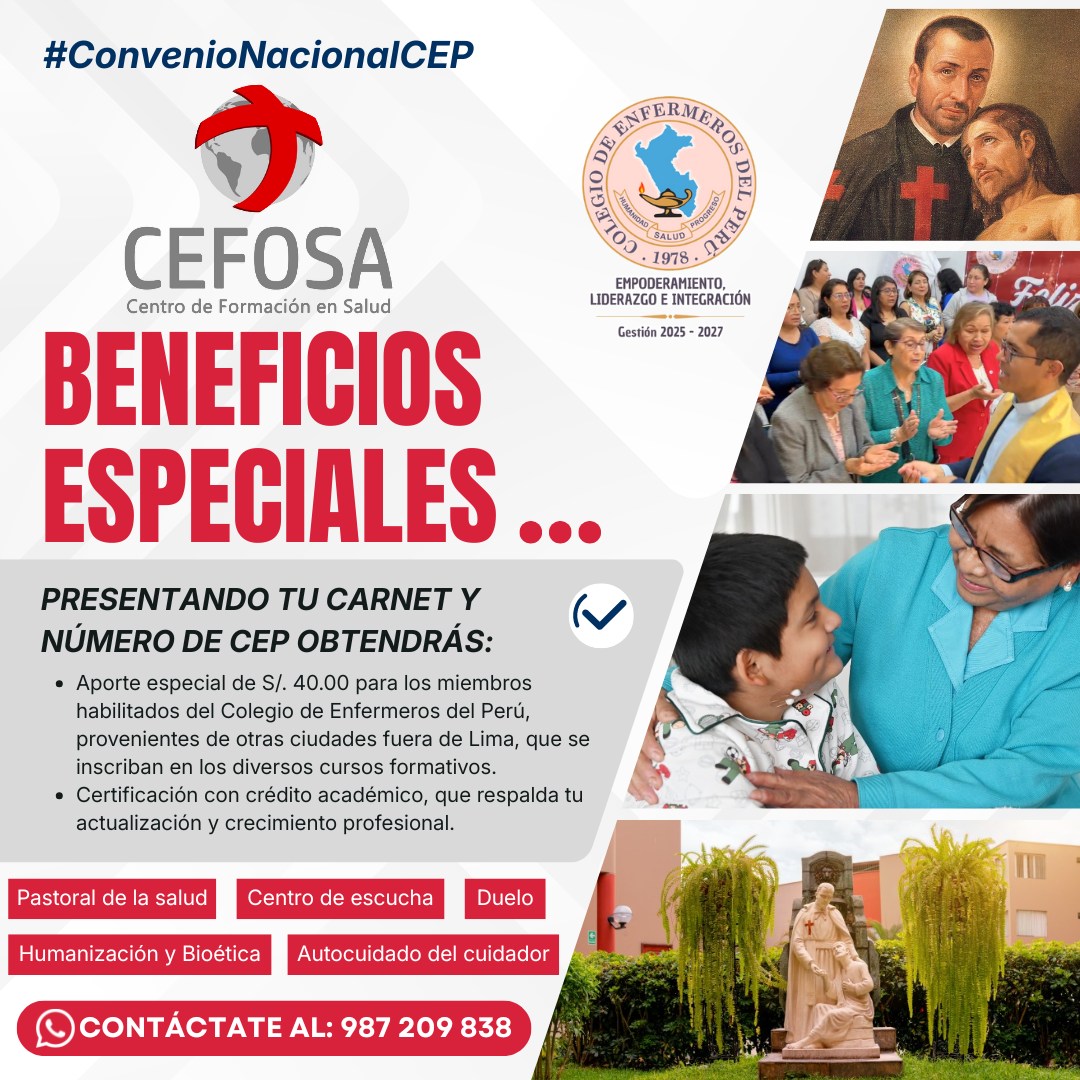 Colegio de Enfermeros del Perú - #Comunicadocep 🏻💙 | Facebook