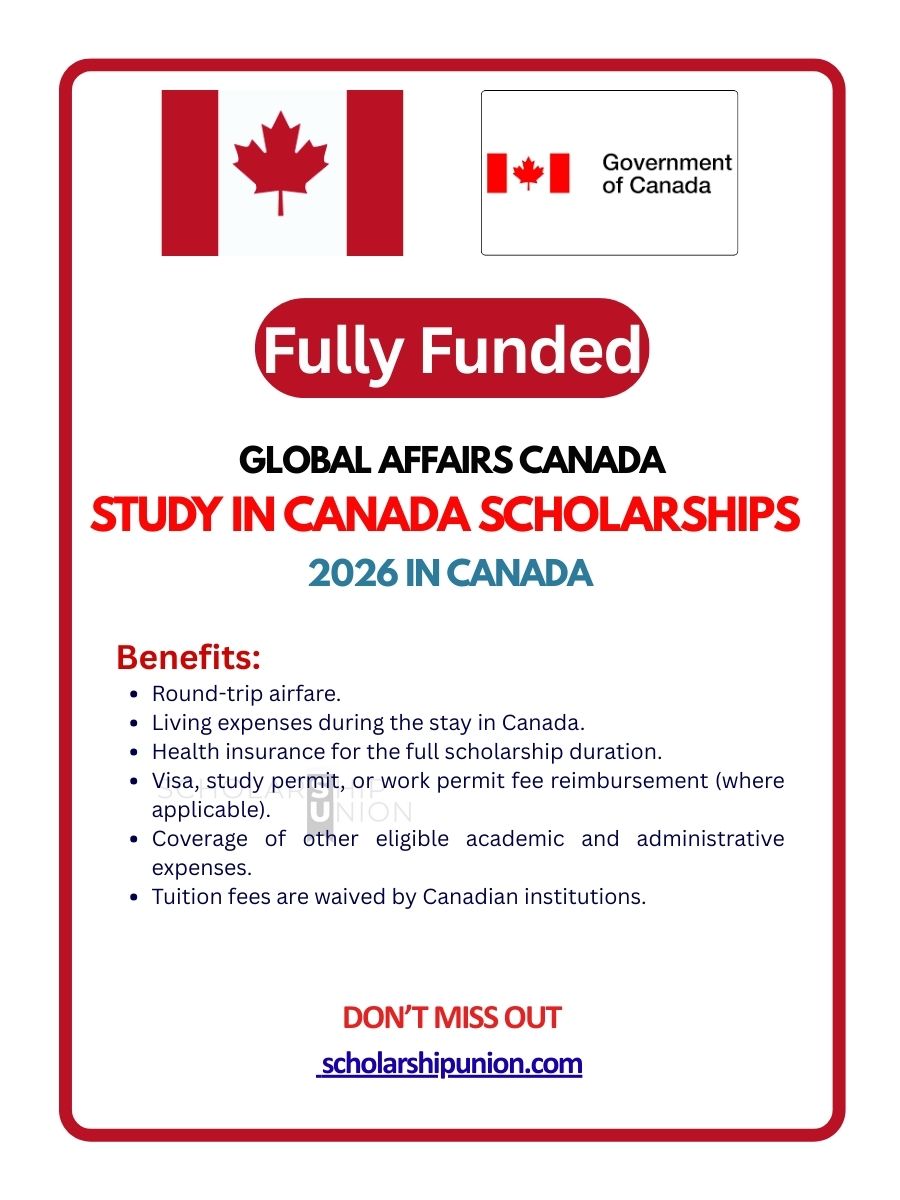 Scholarship - Study in Canada Scholarships 2026 in Canada | Fully ...