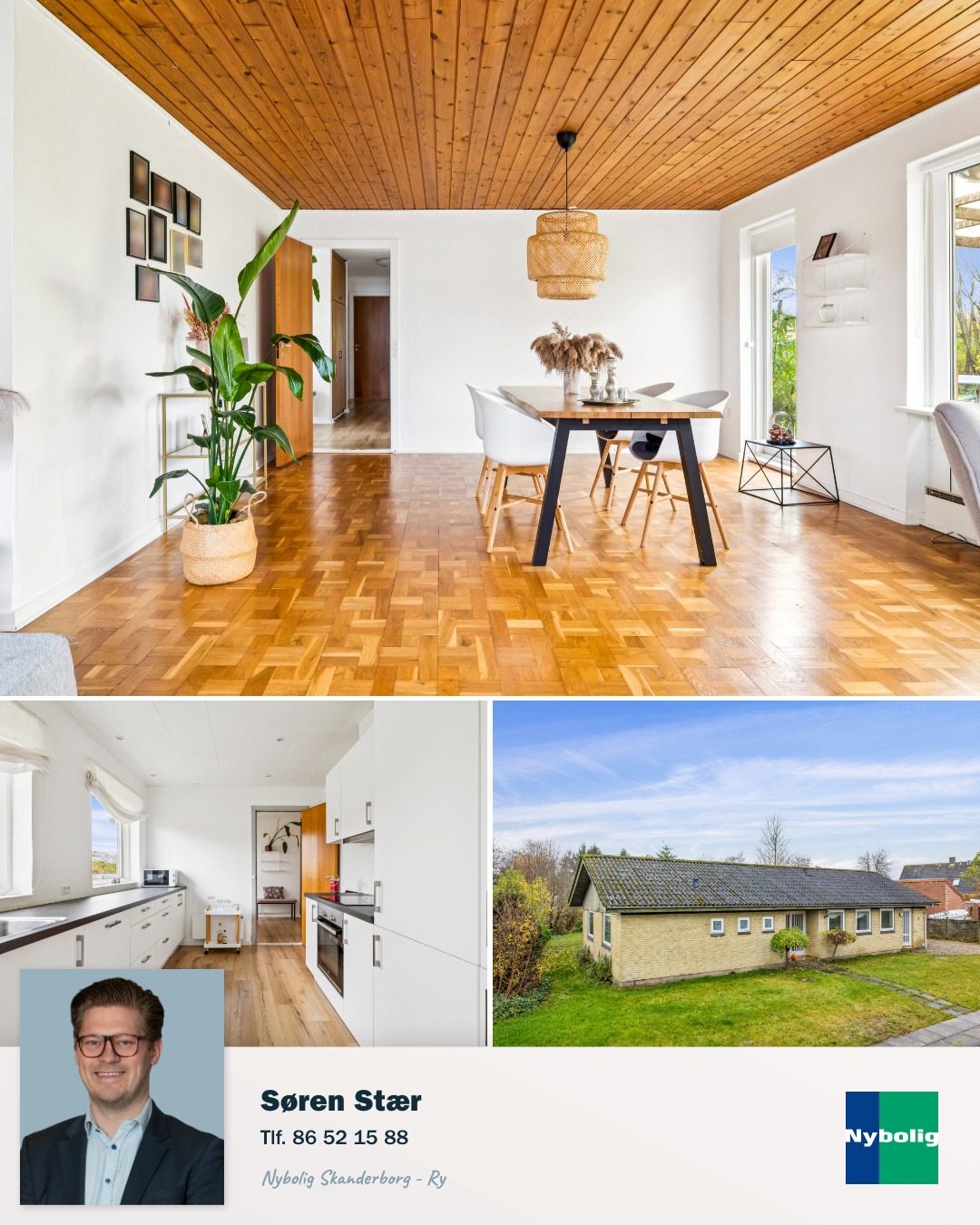 Nybolig - 🌿 FUNKTIONEL VILLA KLAR TIL NY EJER 🌿 Oplev denne rummelige ...