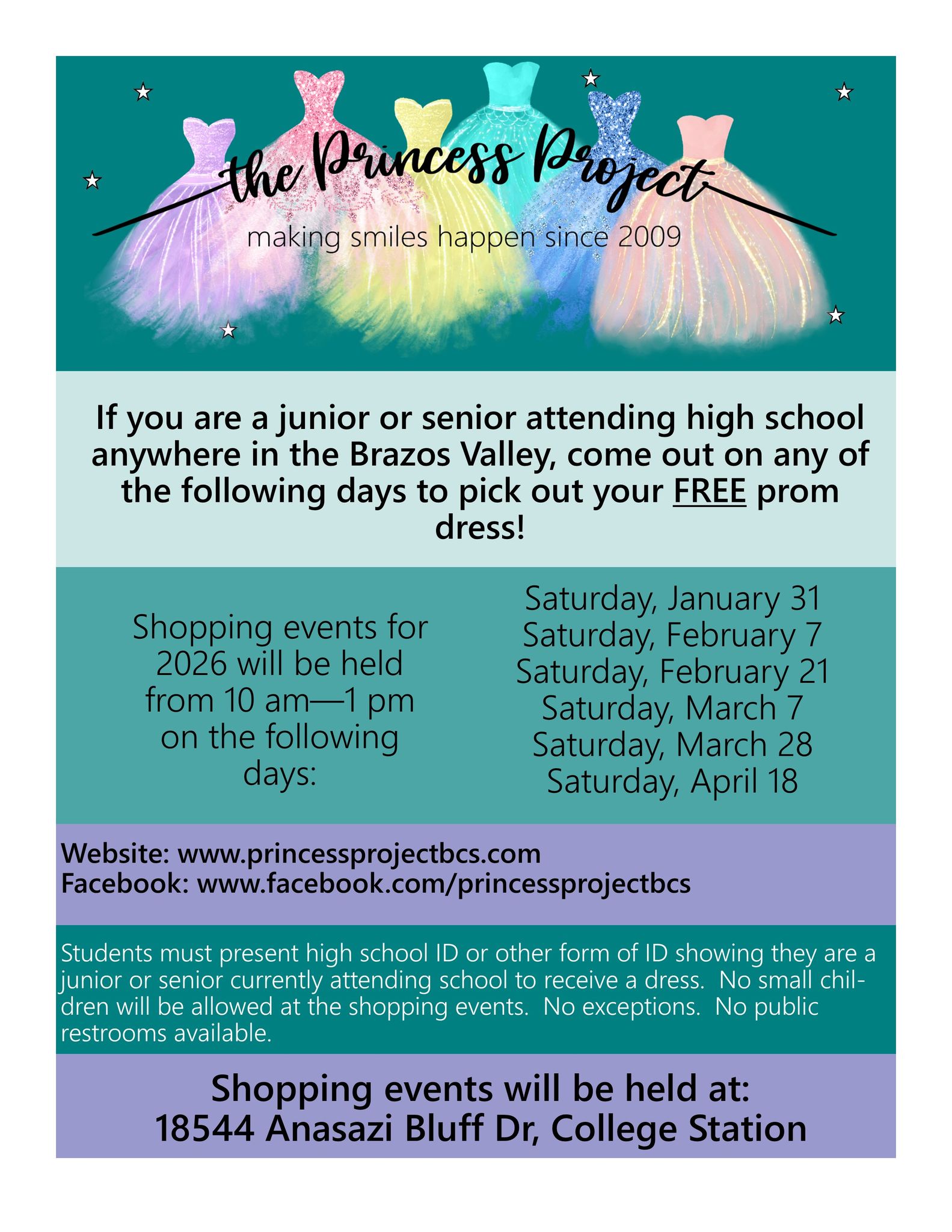 Here's the... - The Princess Project of Bryan/College Station | Facebook