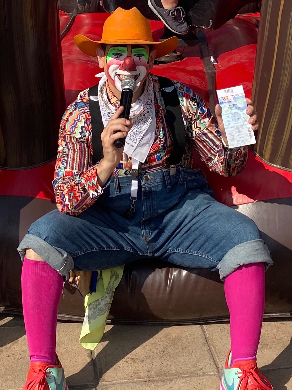 Payaso Chendin Rodeo Infantil