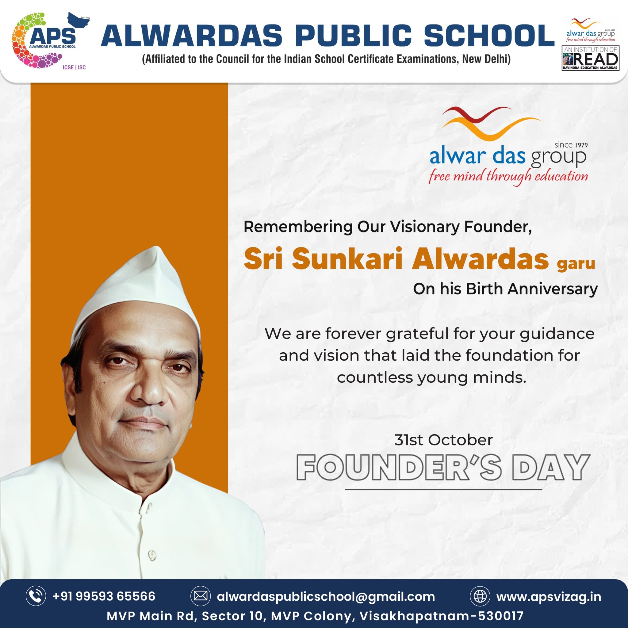 Alwardas - Honoring the visionary who turned a dream into a legacy of ...