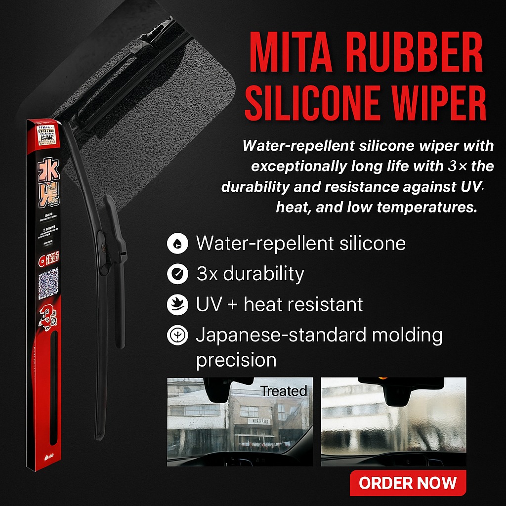 Nam - Upgrade your visibility with Mita Rubber Silicone Wipers — built ...