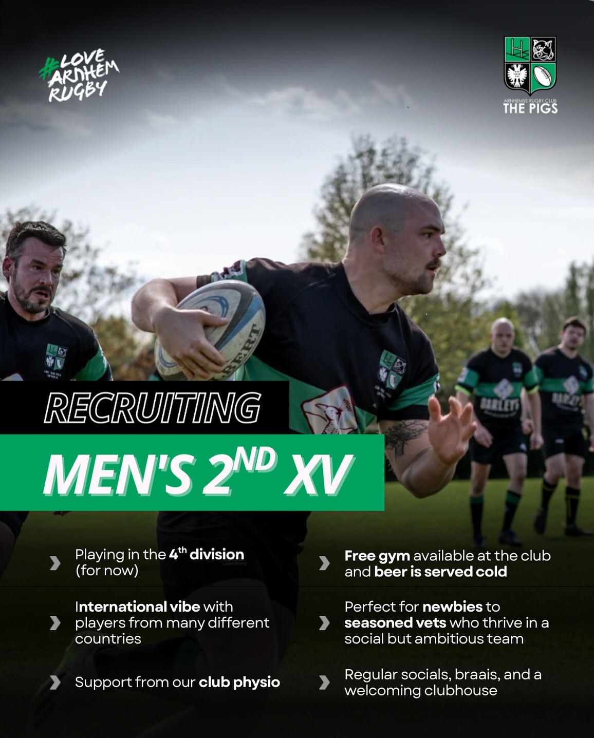 Arnhemse Rugby Club The Pigs | Arnhem