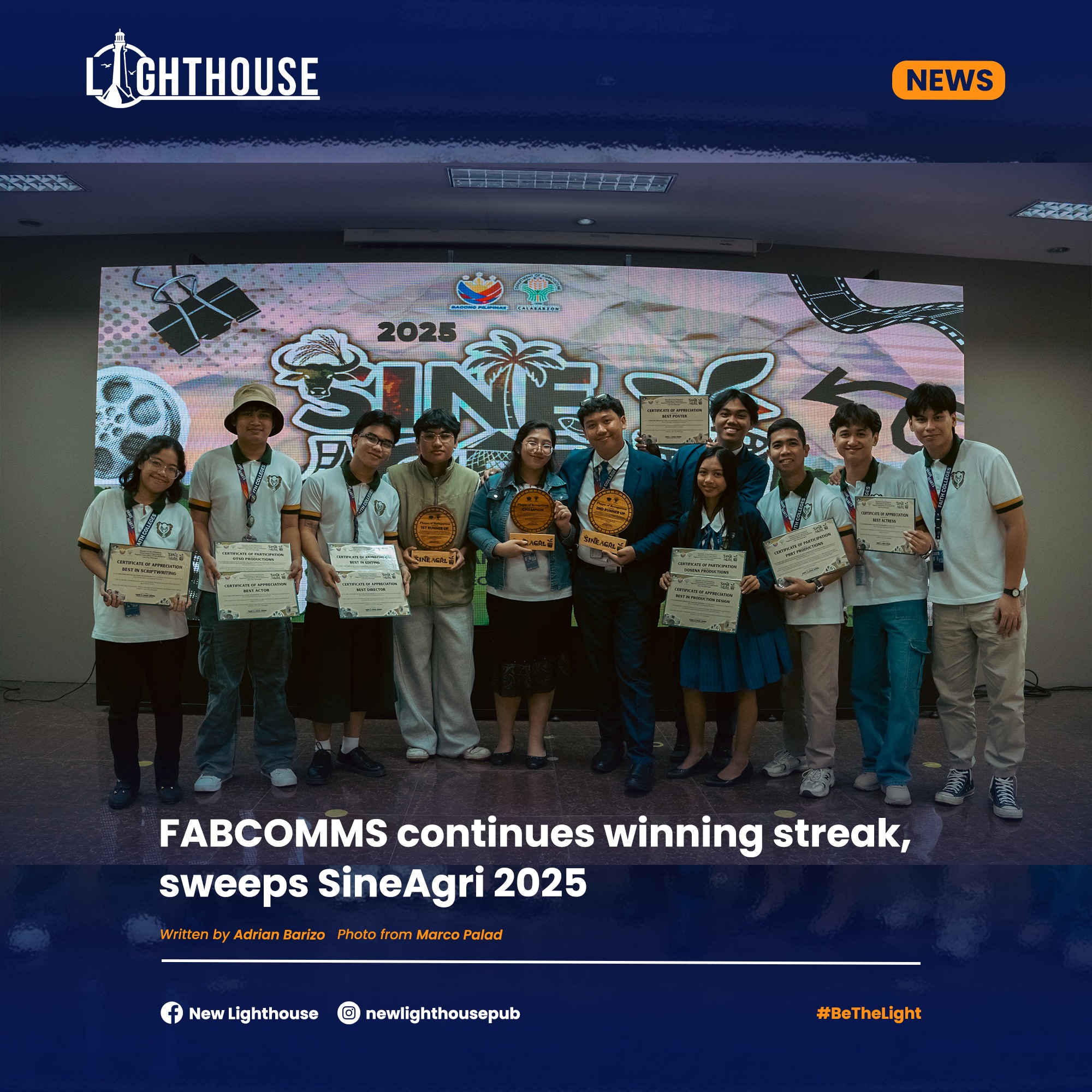 New - NEWS | 𝗙𝗔𝗕𝗖𝗢𝗠𝗠𝗦 𝗰𝗼𝗻𝘁𝗶𝗻𝘂𝗲𝘀 𝘄𝗶𝗻𝗻𝗶𝗻𝗴 𝘀𝘁𝗿𝗲𝗮𝗸, 𝘀𝘄𝗲𝗲𝗽𝘀 𝗦𝗶𝗻𝗲𝗔𝗴𝗿𝗶 𝟮𝟬𝟮𝟱 ...