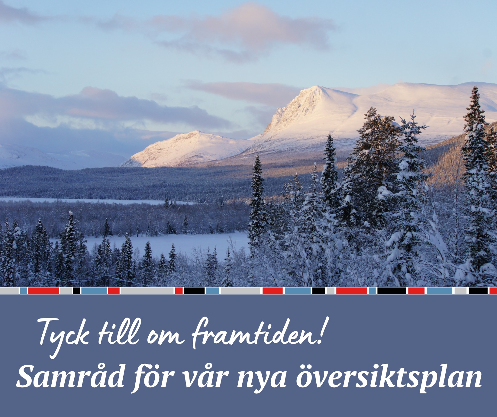Idag går vår nya översiktsplan ut på samråd! Jokkmokks kommun har tagit ...
