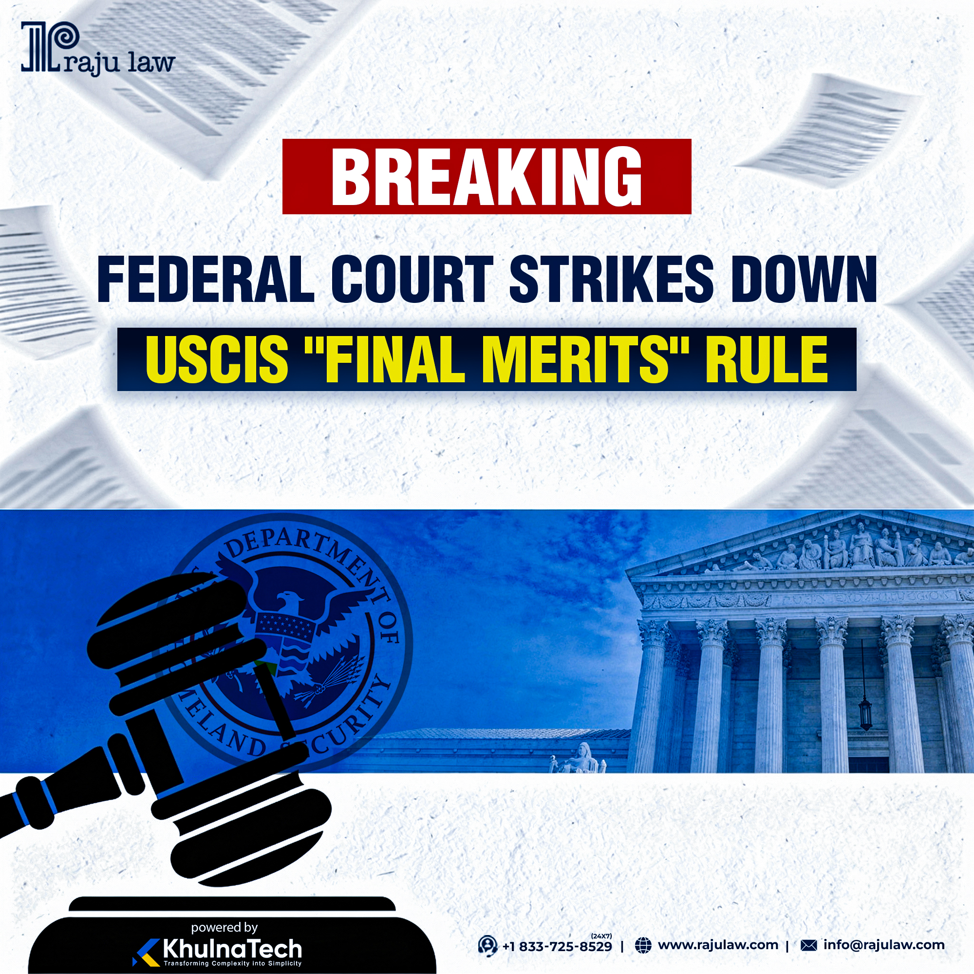 Raju - 📢 MAJOR VICTORY for EB-1A Applicants! 🧑‍⚖️ Federal Court Rejects ...