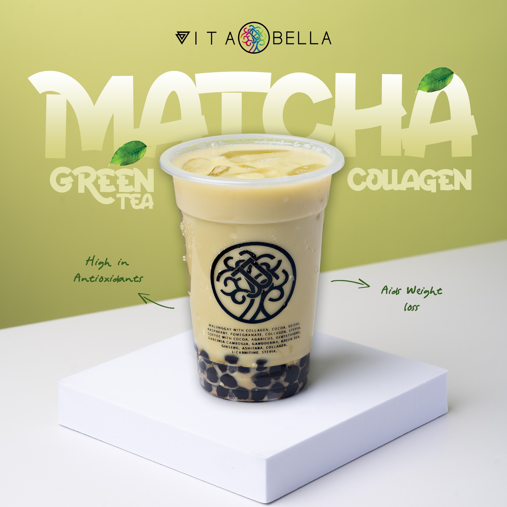 green tea and glutathione Matcha Collagen — drink your glow. 🍃 concern_Hyperpigmentation mg:10 Everyone wants the “healing
