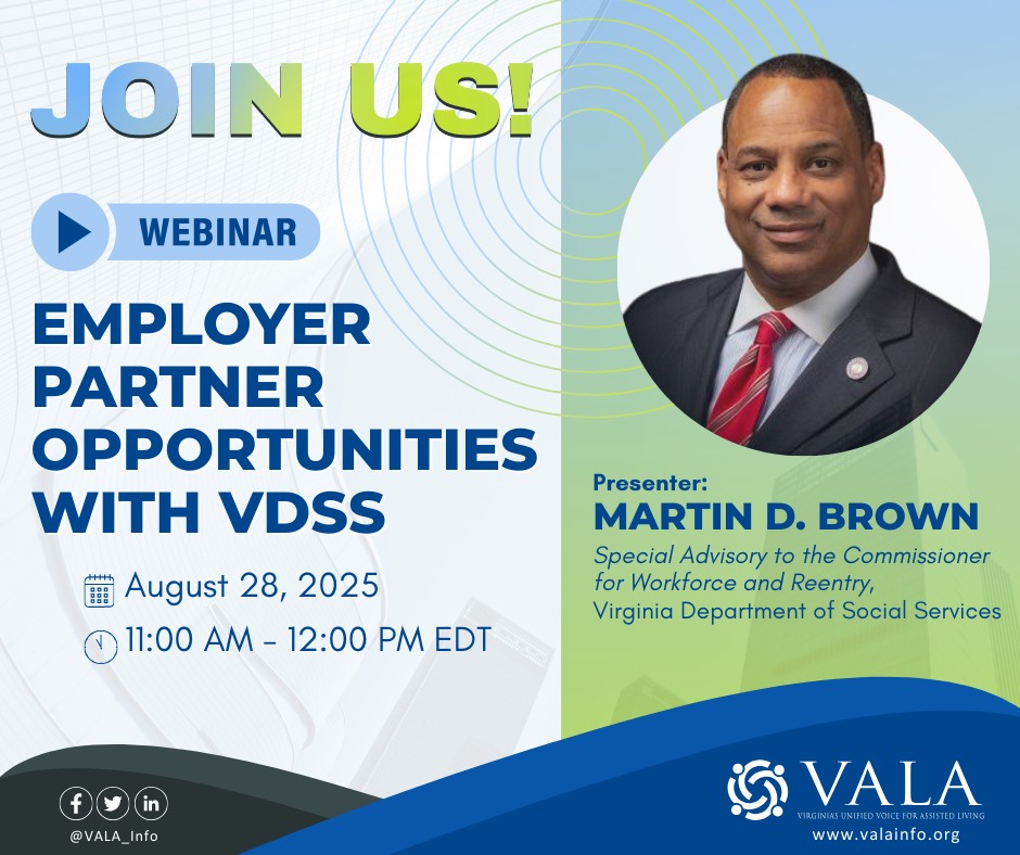 Join us on... - Virginia Assisted Living Association (VALA) | Facebook