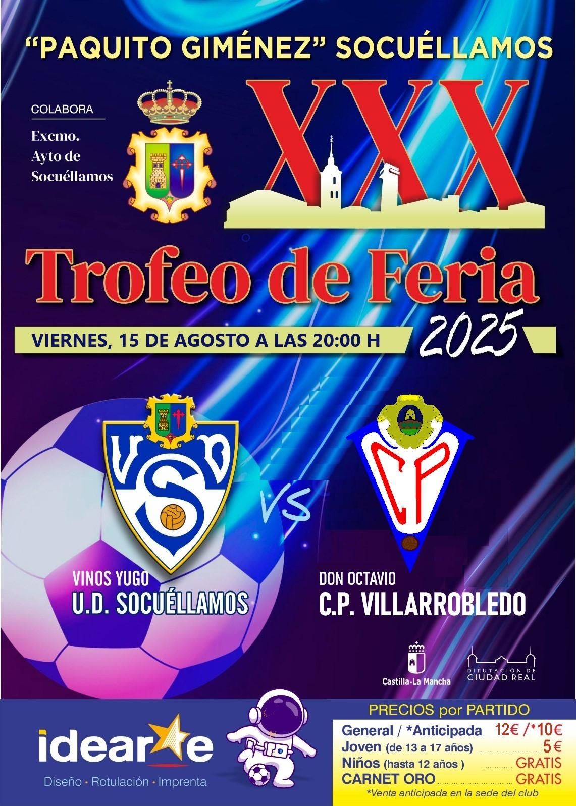 🔥 TROFEO FERIA Y FIESTAS Mañana volvemos a jugar en casa en el  