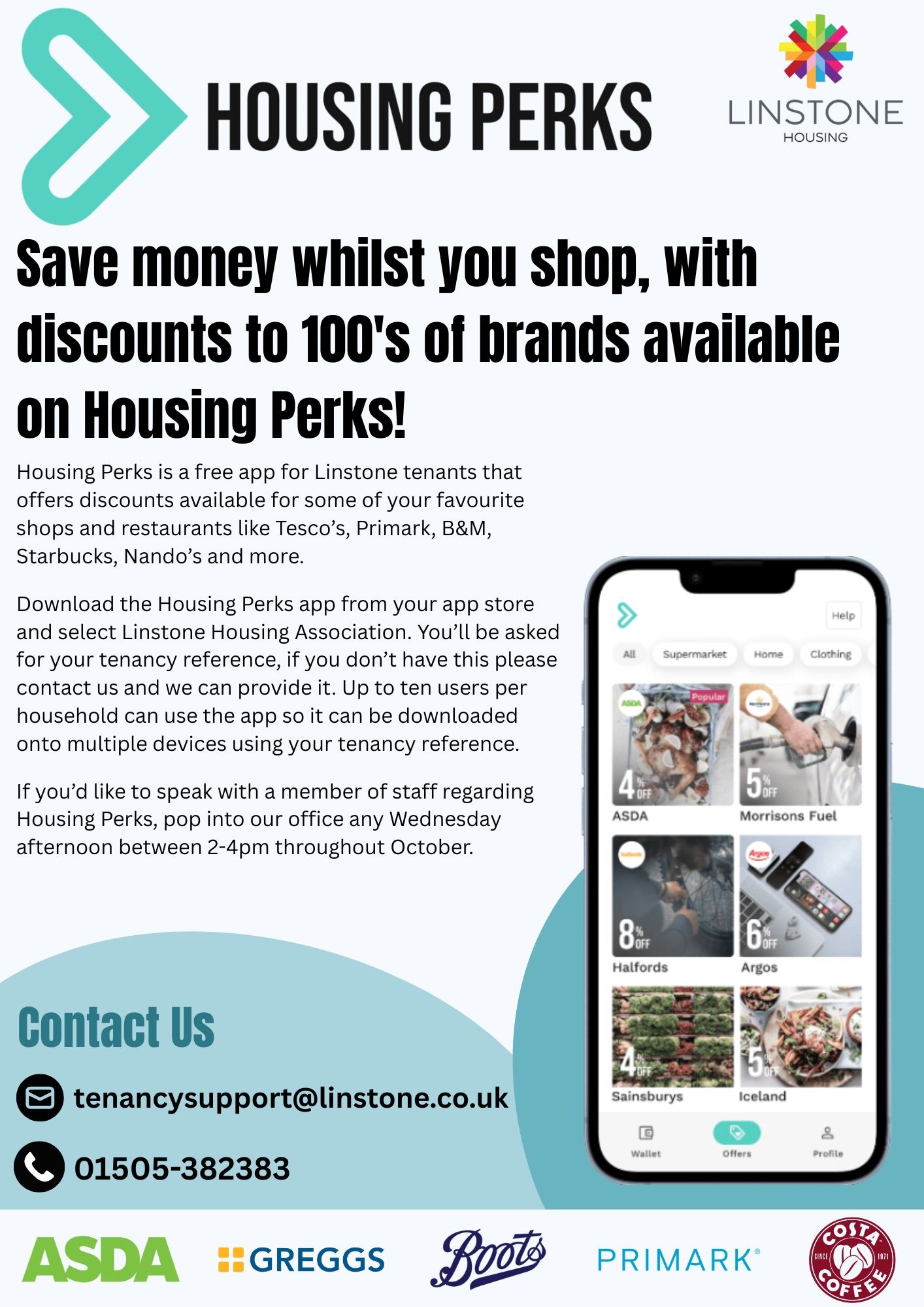 Linstone - Save this September Weekend with the Housing Perks App ...