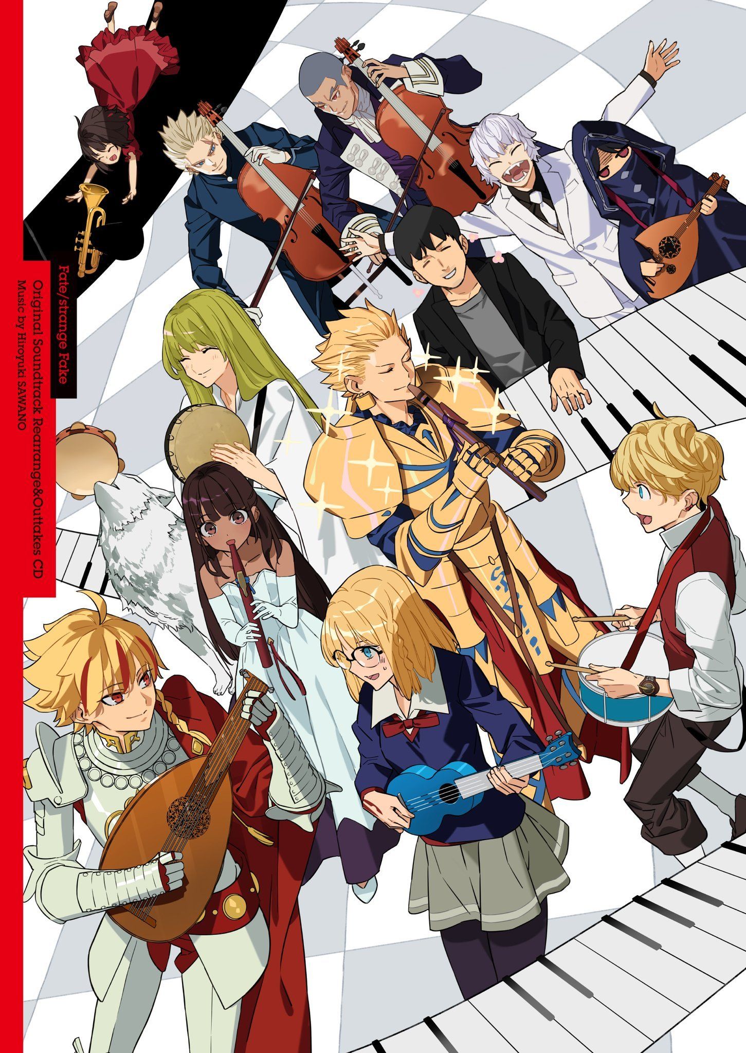Fate/Strange Fake New Official Anime Blu-ray Box Illustration