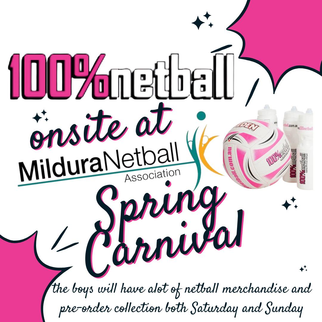 Make sure you see the boys... - Mildura Netball Association | Facebook
