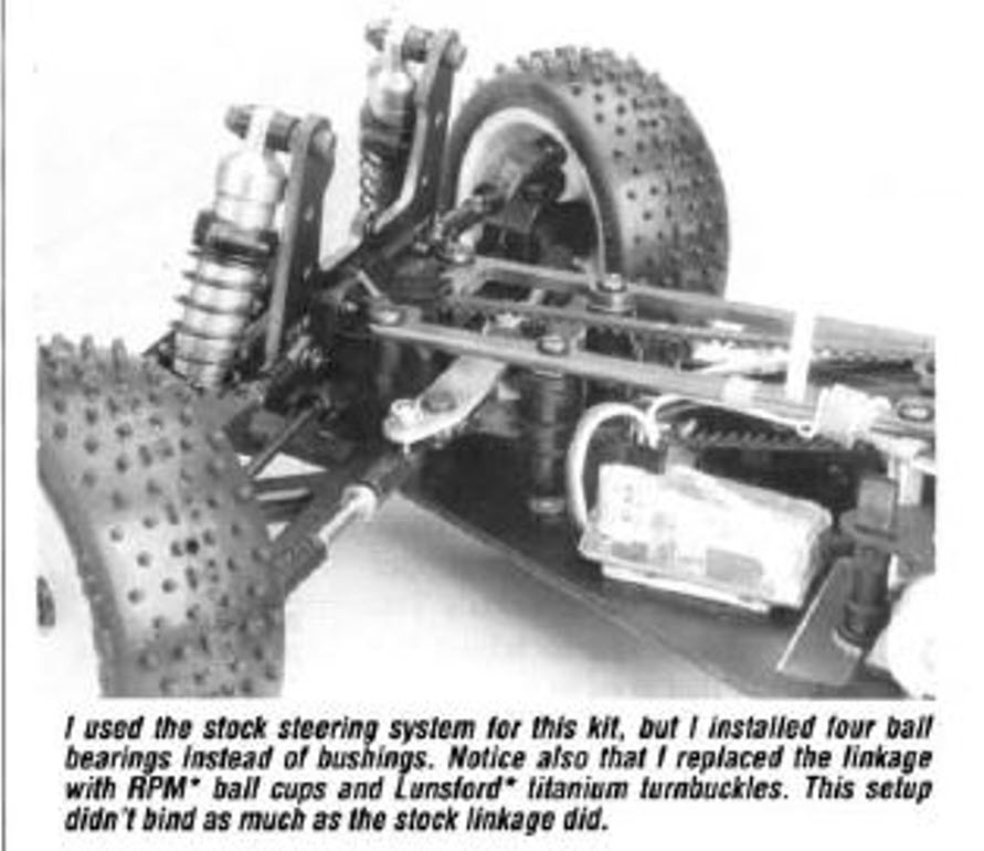 TBT The Kyosho America Lazer ZX-R 4WD 1:10 off-road buggy is