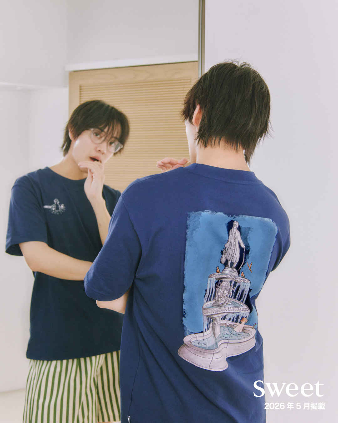 ★CNBLUE ⭐︎BOICEパーカー&Tシャツセット この夏、彼と着たい。 「このNew BalanceのTシャツ、一緒に着る