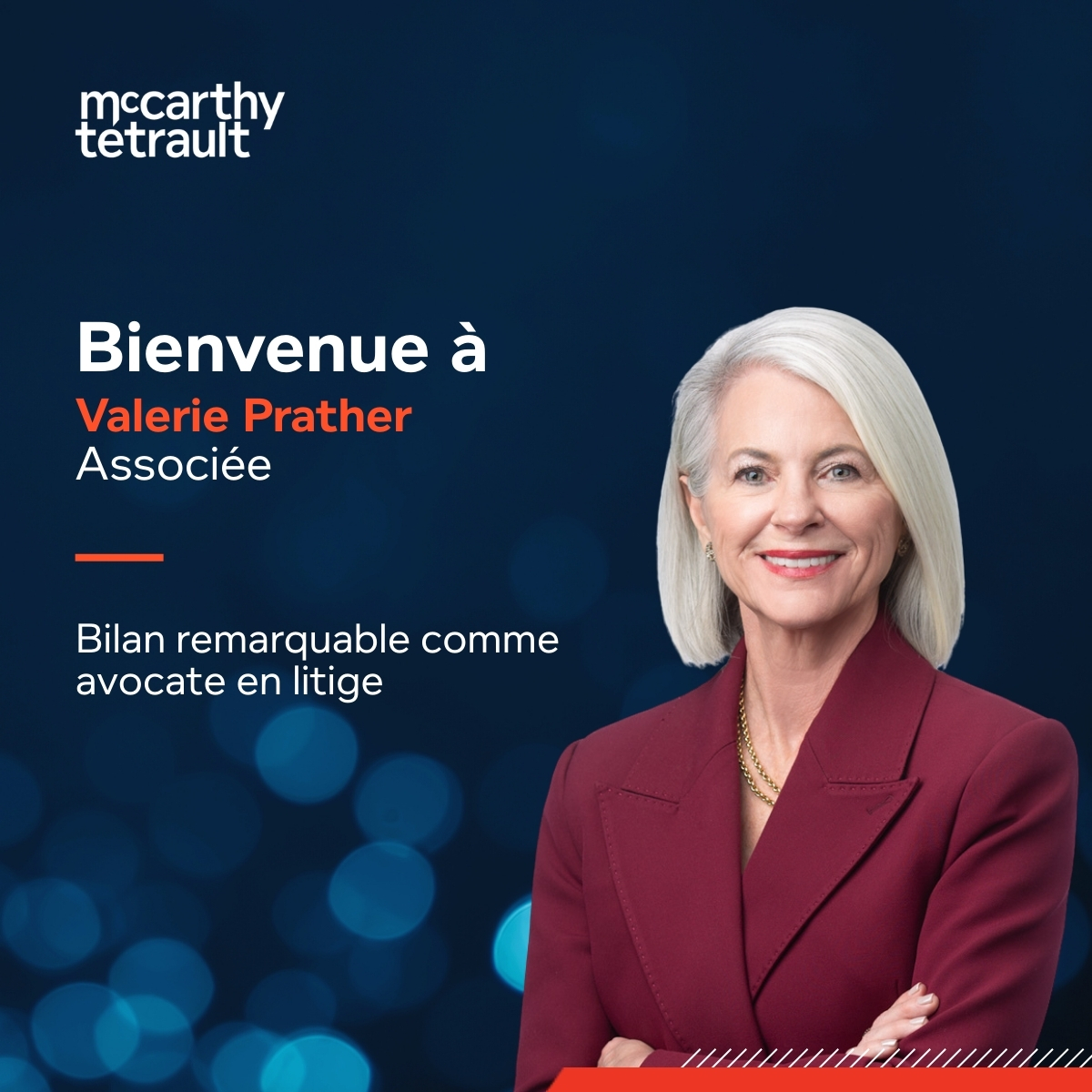 McCarthy - Nous sommes ravis d’accueillir Valerie Prather à titre d ...