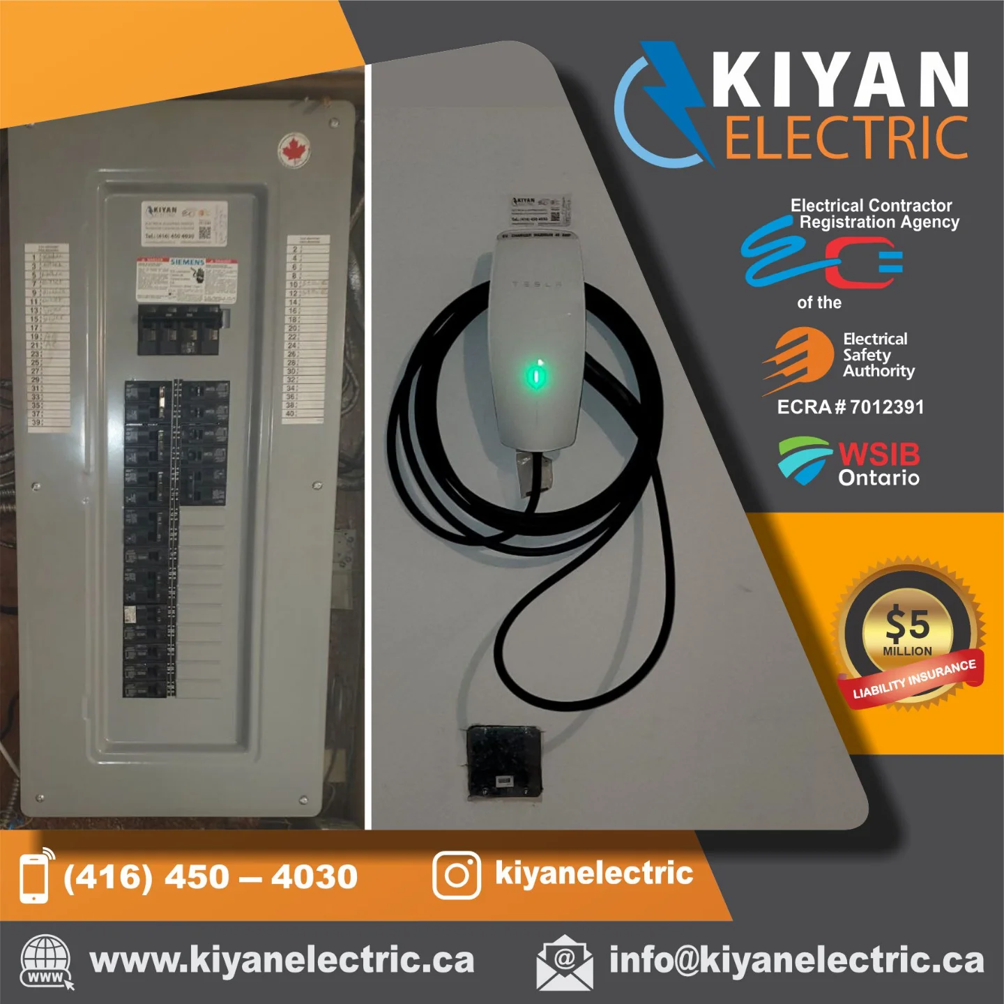 Kiyan Electric inc | Richmond Hill ON