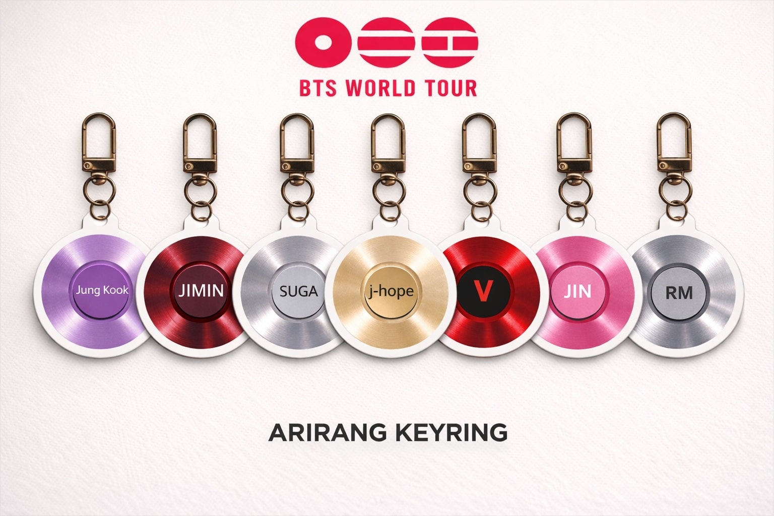 💜 ARMY, complete the set! 💜 Introducing our BTS Arirang Keyring