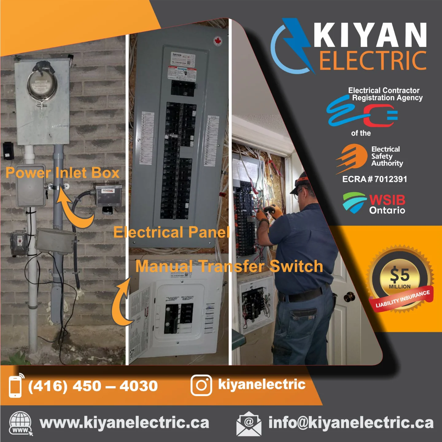 Kiyan Electric inc | Richmond Hill ON