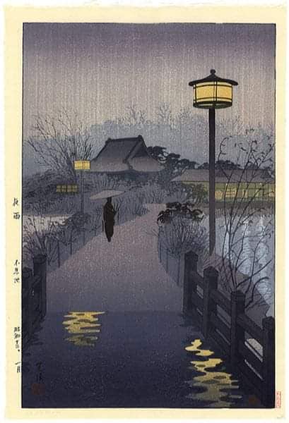 Inagaki Toshijirō (稲垣 稔次郎, 1902-1963), 加茂川の盛夏 Kamogawa