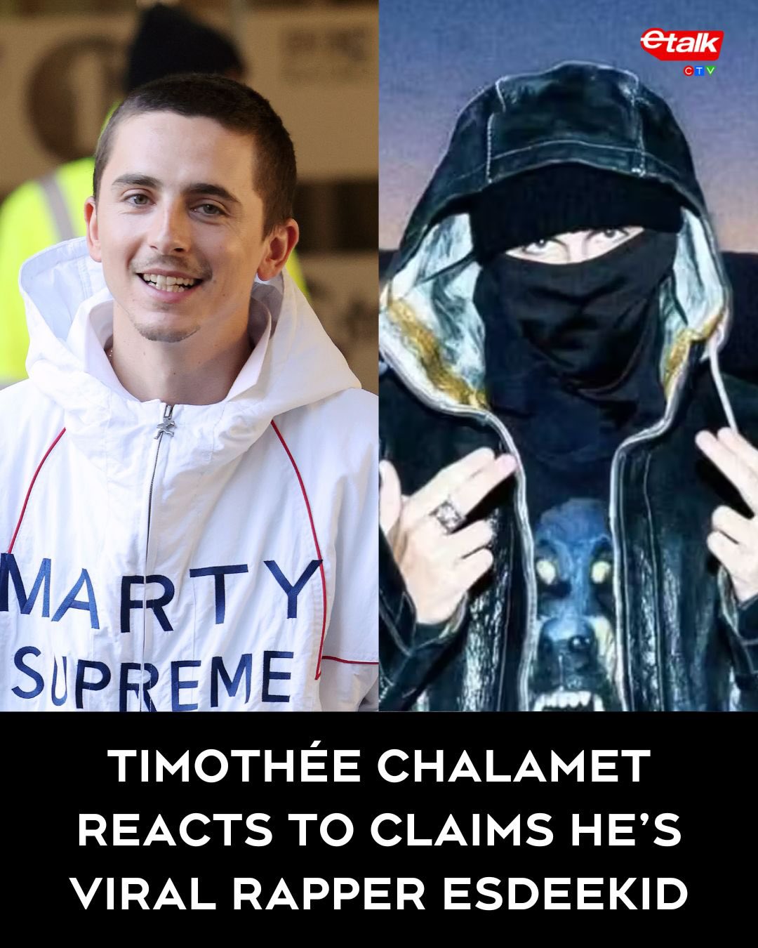 etalk - Are EsDeeKid and Timothée Chalamet the same... | Facebook