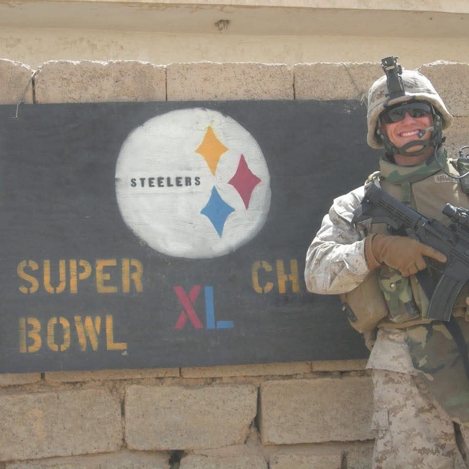 War - Sign at FOB Black, Fallujah, Iraq - summer 2006 In Super Bowl XL ...