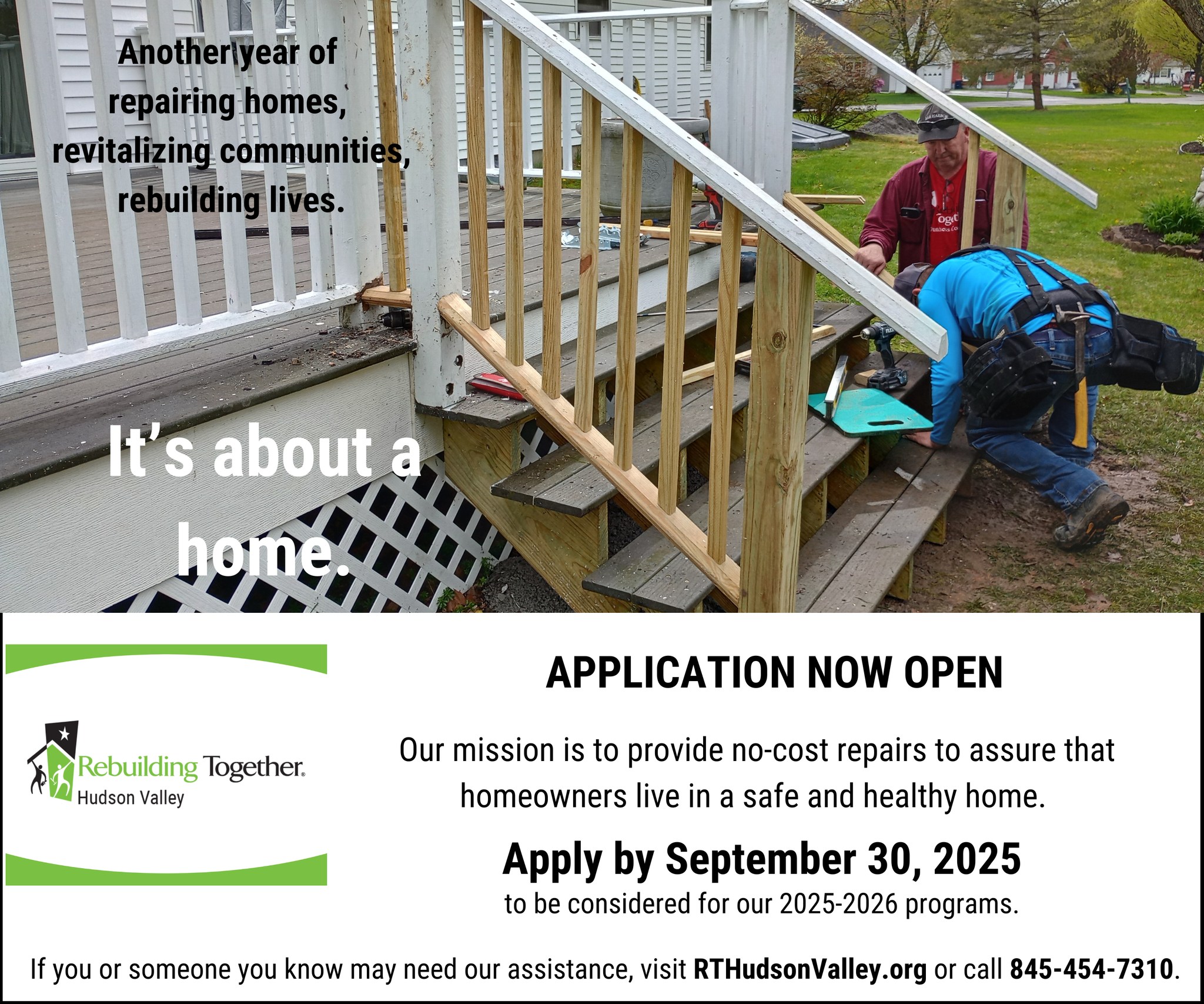 Rebuilding - Our Rebuilding Day Application is NOW OPEN! Do you or ...