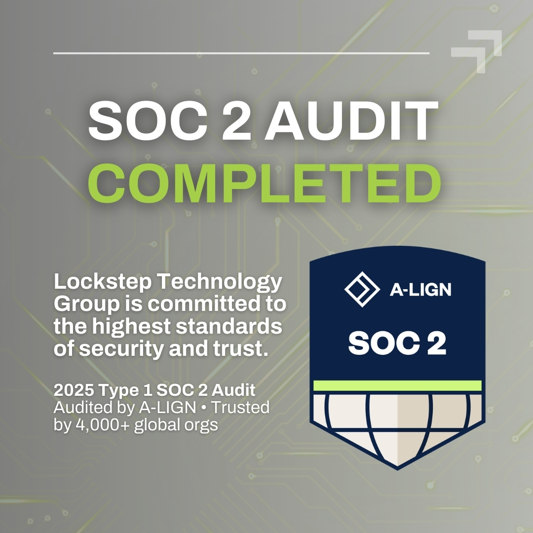 Lockstep - We’re proud to share that we’ve officially completed our ...