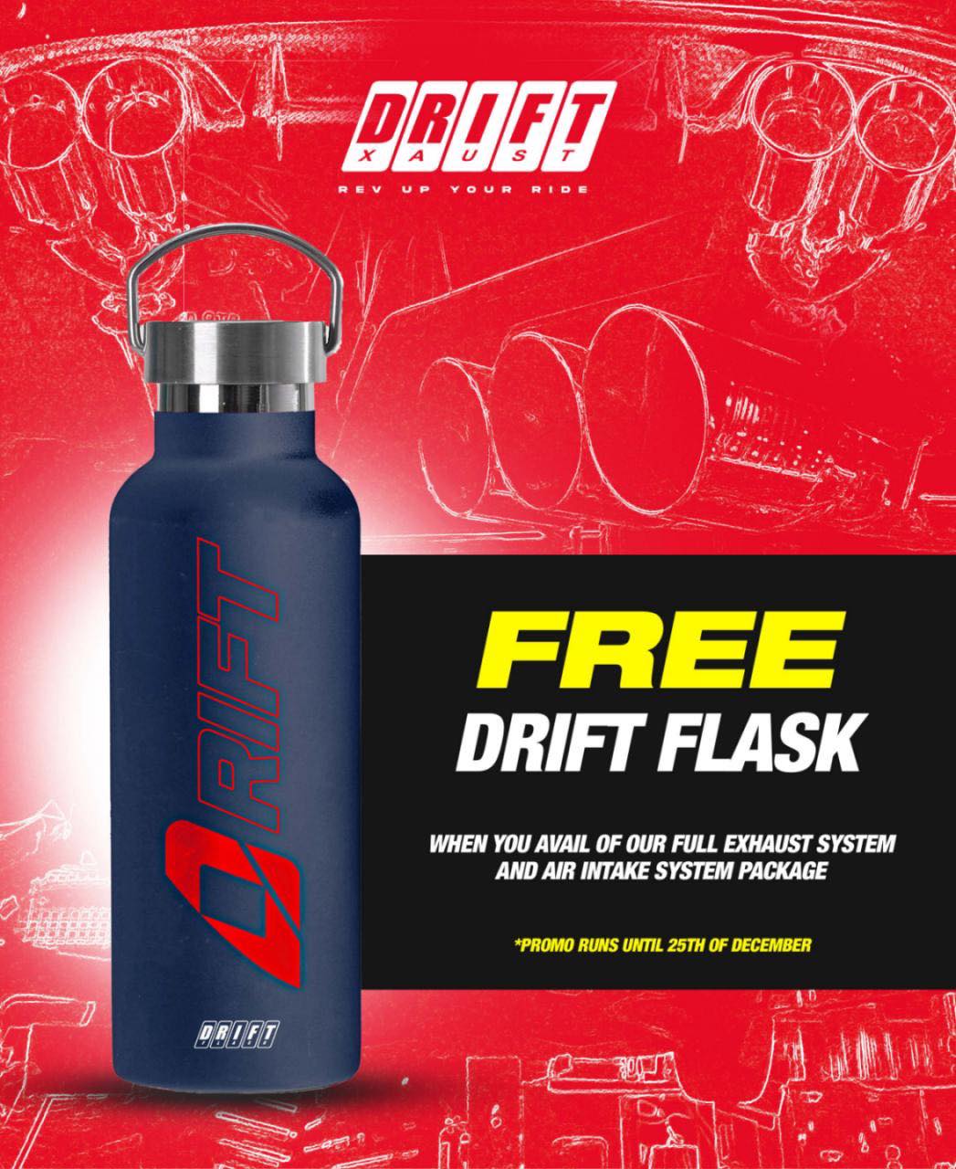 DRIFT - 🚨 PROMO ALERT‼️ We’re giving away a FREE DRIFT FLASK to all ...