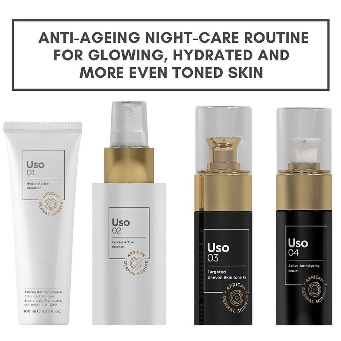 We want you to glow into... - Uso by African Dermal Science | Facebook