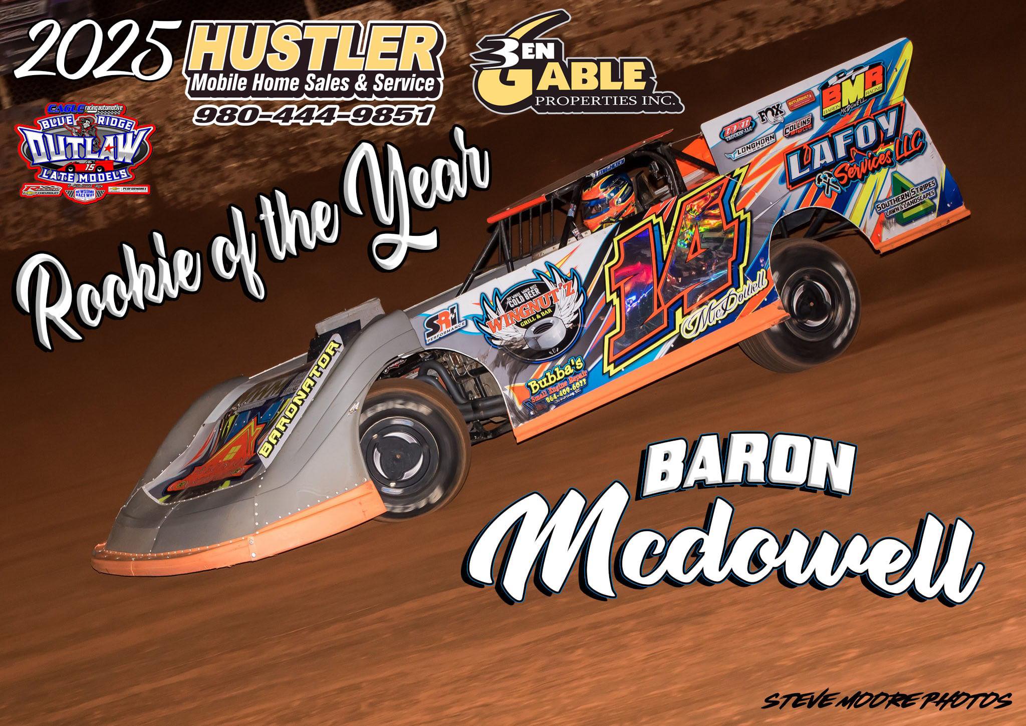 BLUE - 🎉 CONGRATULATIONS 🎉 2025 BROLM ROOKIE OF THE YEAR BARON McDOWELL ...