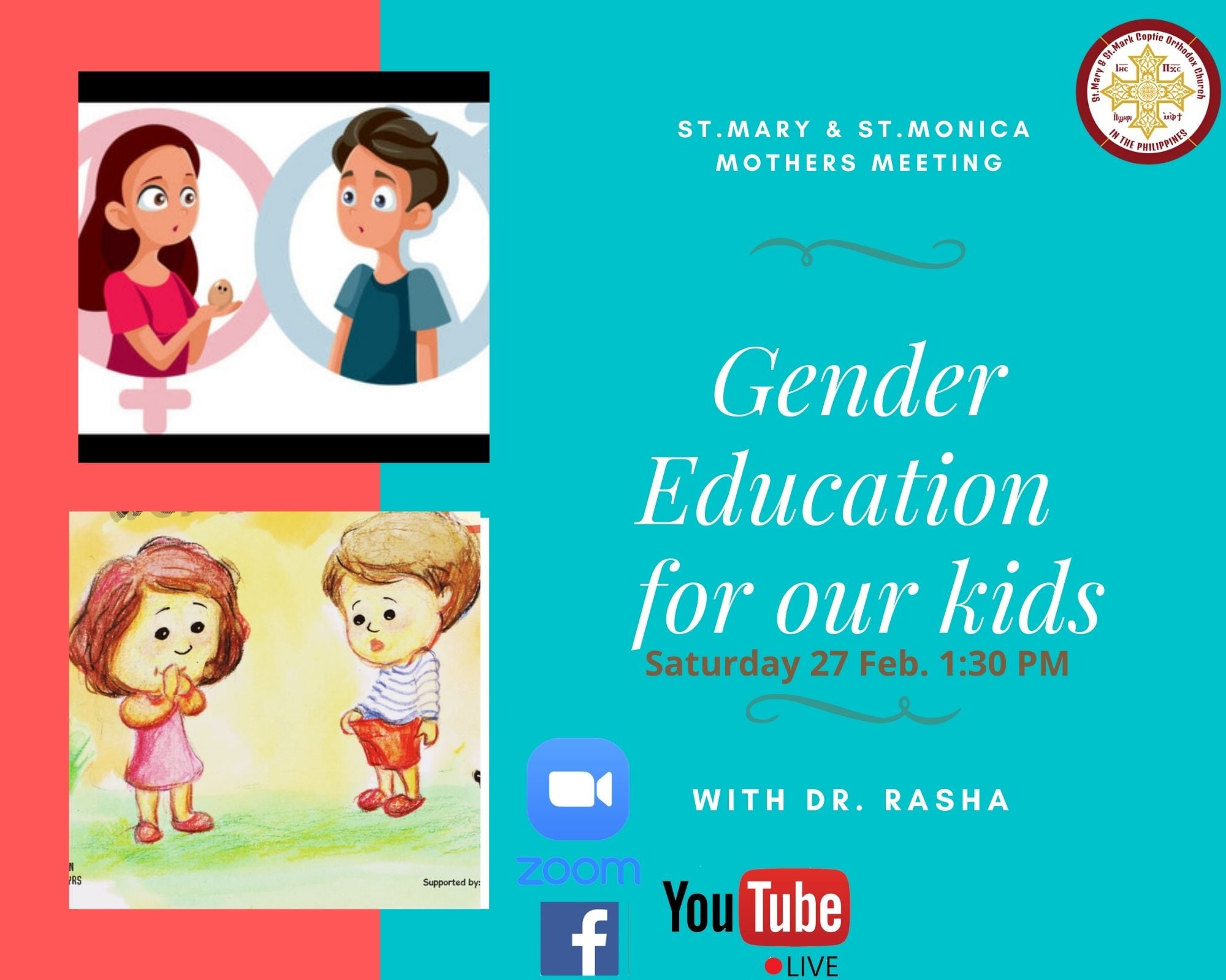 Teaching your kids about their gender is the role of the mother and the ...