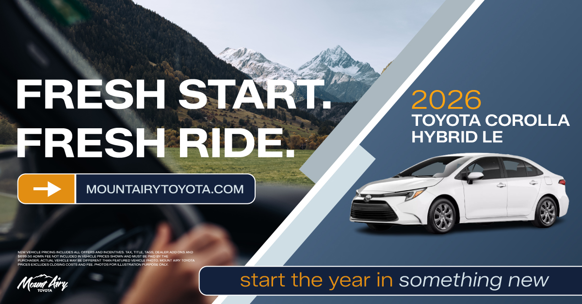 New year, smarter drive. Start the... - Mount Airy Toyota | Facebook