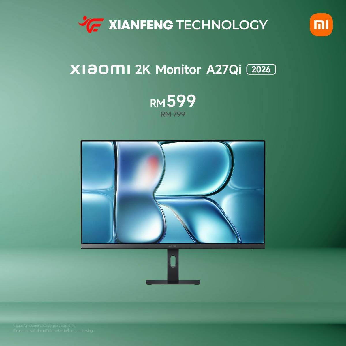 ? **NEW ARRIVAL – Xiaomi 2K Monitor A27Qi (2026 