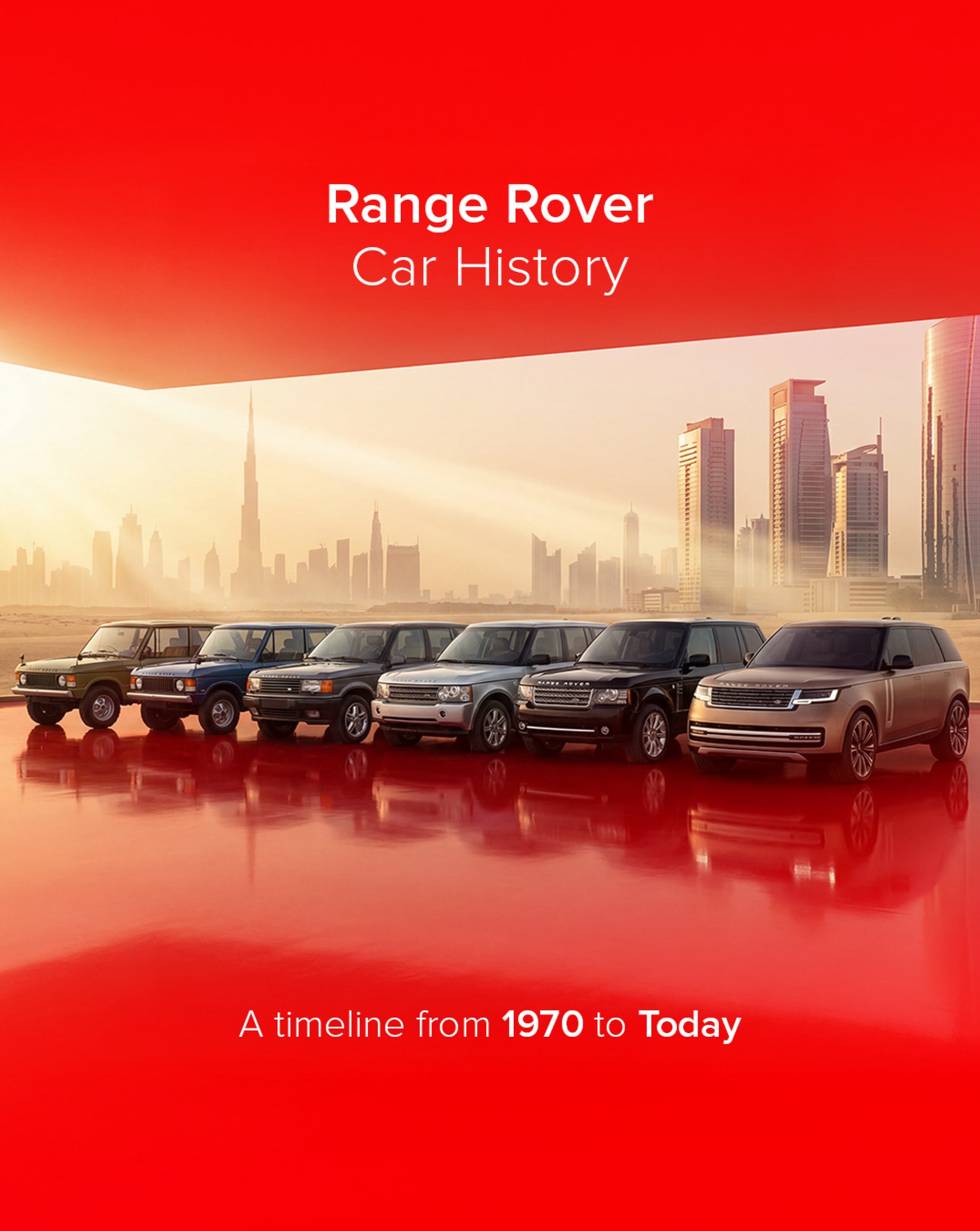 dubizzle - Since 1970, the Range Rover has evolved through... | Facebook