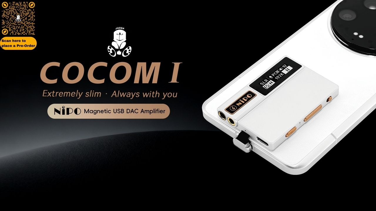 NiPO COCOM I — Portable HiFi DAC/AMP Unlock studio‑grade clarity 