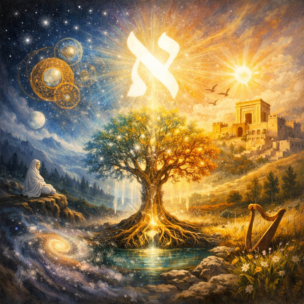 Rabbi - Aleph is the quiet beginning that holds all beginnings. Rav ...