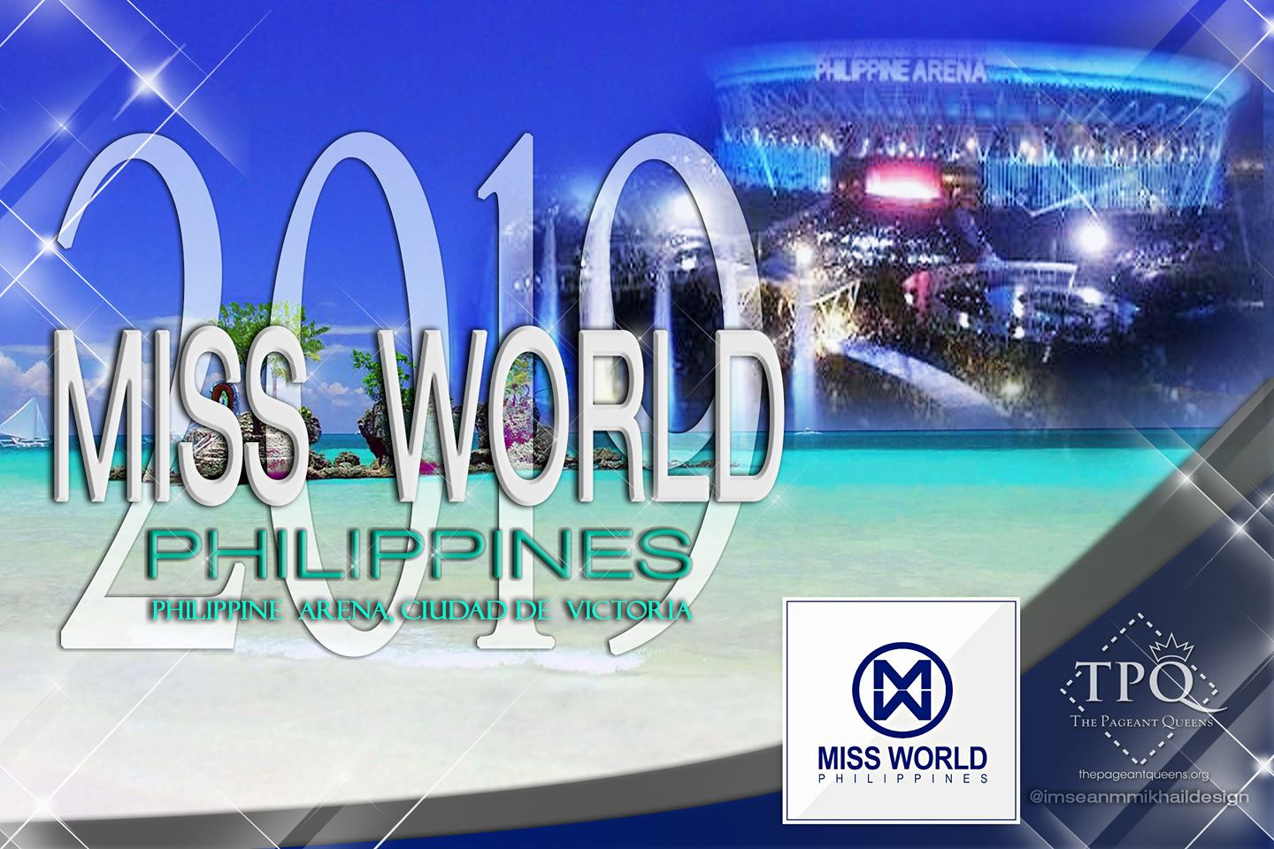 Sample Banner Miss World 2019... - IamSeanMikhail Designs